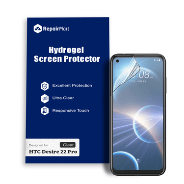 Full Coverage Ultra HD Premium Hydrogel Screen Protector Fit For HTC Desire 22 Pro